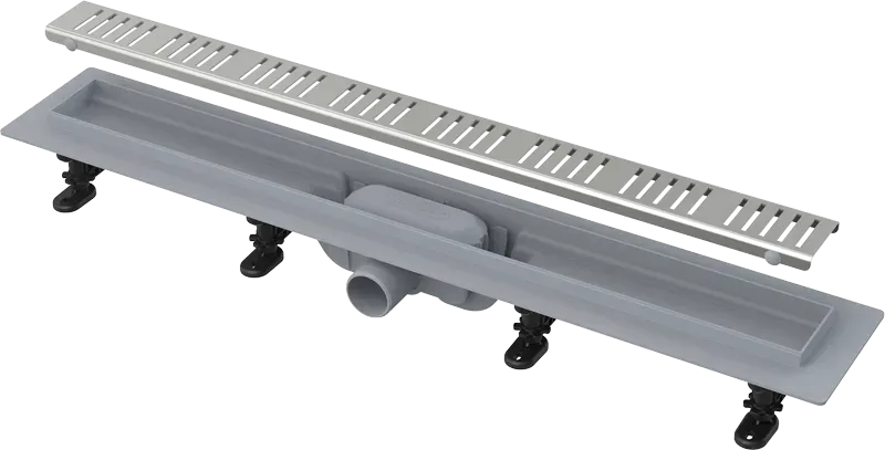 Душевой лоток AlcaPlast Simple APZ10 550 с решеткой и опорами