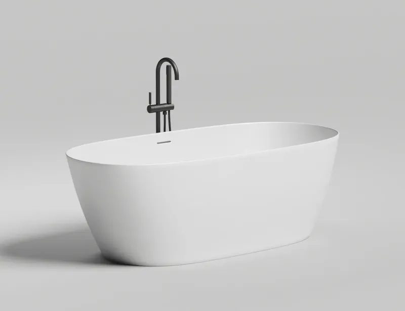 Ванна отдельностоящая Salini SOFIA 170х80 (S-Sense, глянцевый)