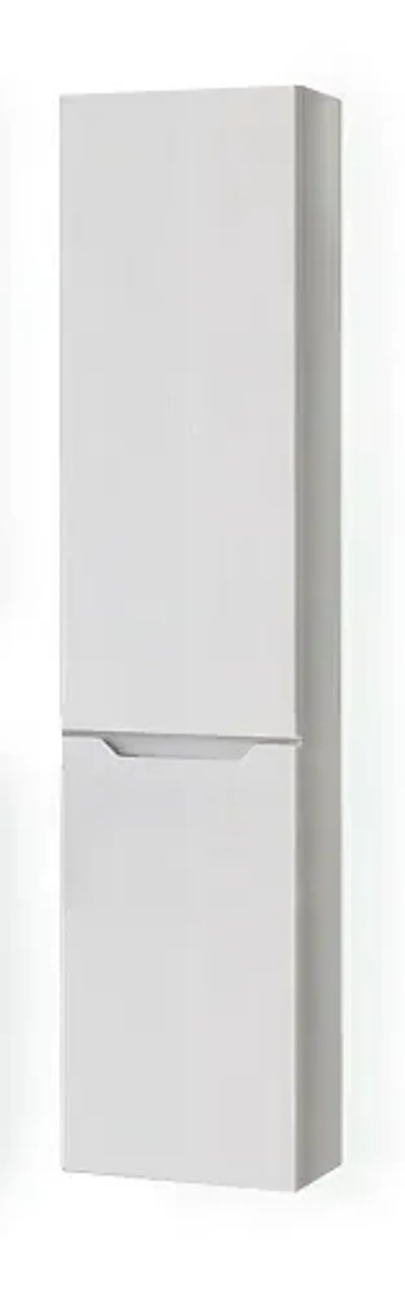 Пенал Raval Wector / Statik 150x33 подвесной белый