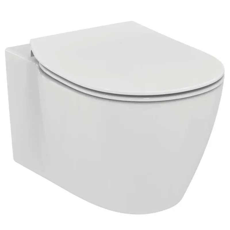Унитаз подвесной Ideal Standard Connect AQUABLADE + сиденье тонкое Soft-close
