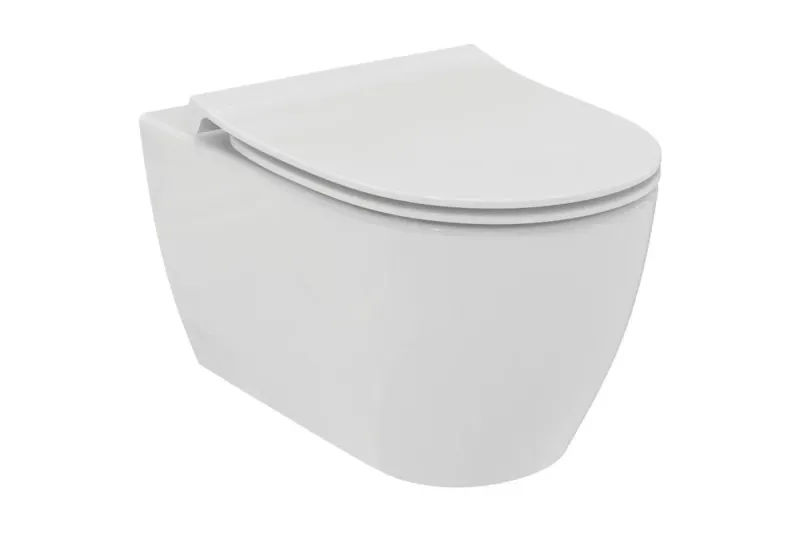Унитаз подвесной Ideal Standard i.life O Tornado HydroTwist + сиденье тонкое Soft-close