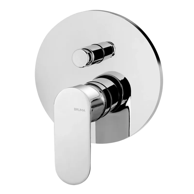 Смеситель скрытого монтажа с 2 выходами Coral 194 130 0CR Chrome