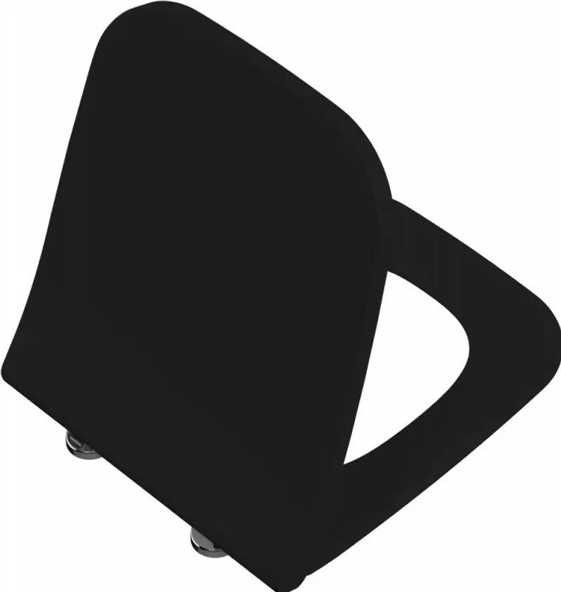 Сиденье Vitra Integra черное матовое Soft-Close для унитаза 7082B083-0075