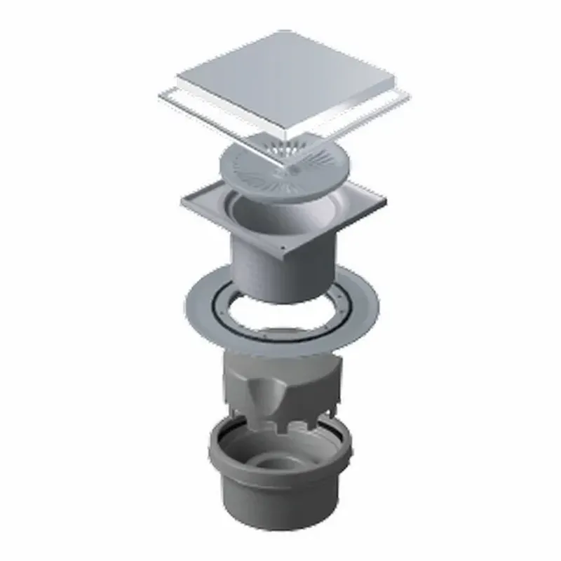 Трап точечный Pestan Confluo Standart VERTICAL PLATE 15X15 2 IN 1