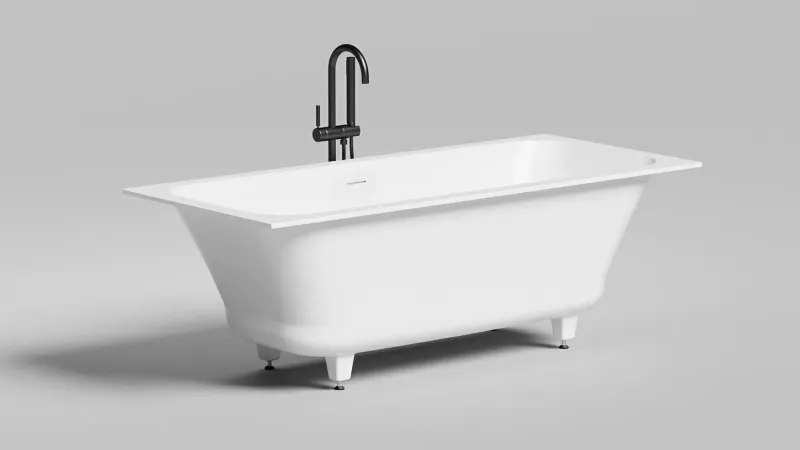 Ванна Salini ORLANDA AXIS KIT 170x75 (S-Sense, глянцевый)