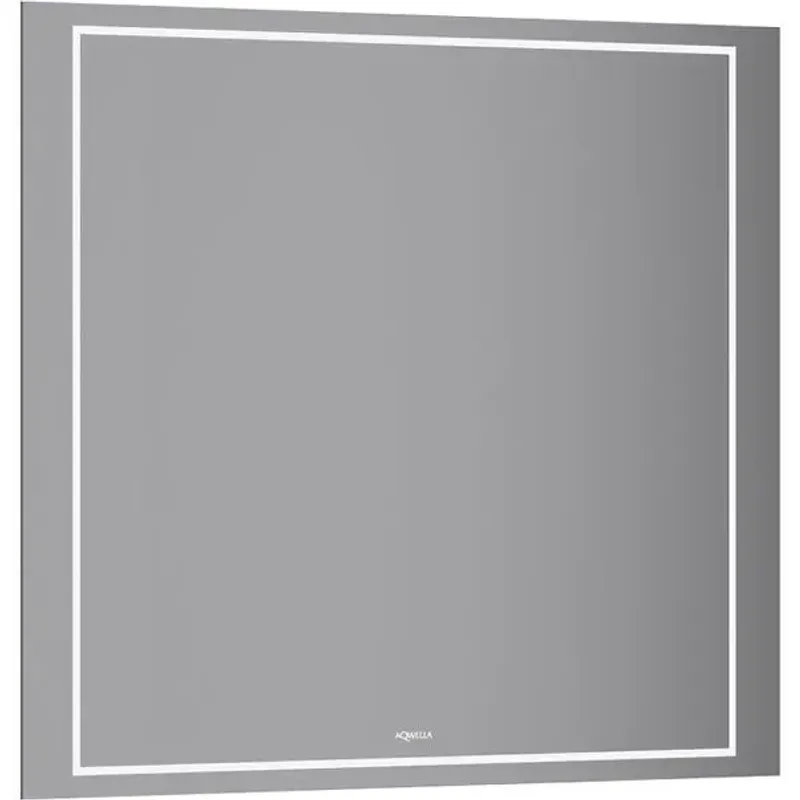 Зеркало с подсветкой и подогревом Aqwella Vision 80x70x3 см (ШxВxГ)