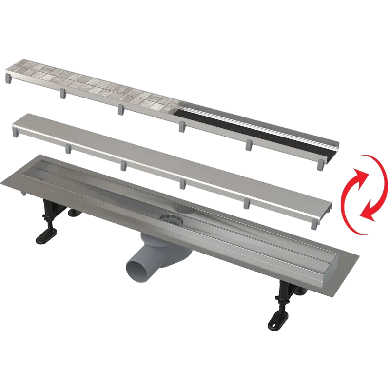 Душевой лоток AlcaPlast APZ13-Double9-650