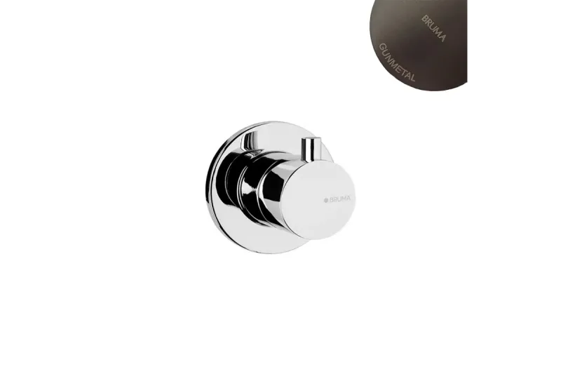 Переключатель на 2 выхода Lusitano 107 200 1MG Gunmetal