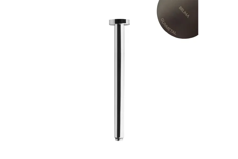 Душевой кронштейн, потолочный - 100 мм - EloR 145 621 8MG Gunmetal